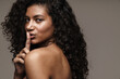 © Drobot Dean - Close up portrait of a beautiful african american woman