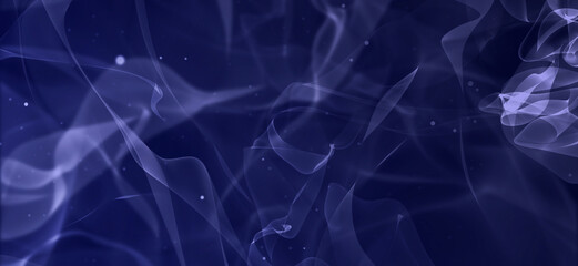 Poster - abstract background simulating cigarette smoke