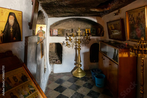 Cuadros en Lienzo The interior of the Greek Akeldama Monastery in the old city of Jerusalem in Isr