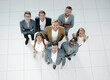 © ASDF - top view.a group of successful young people