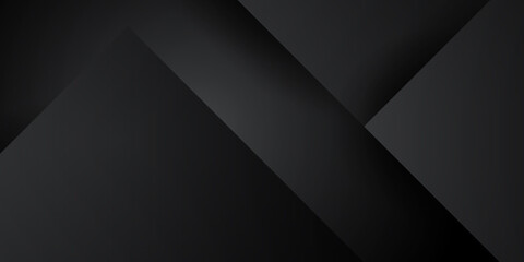 Wall Mural - black abstract background. vector illustration design for presentation, banner, cover, web, flyer, c