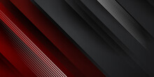 Red Black Abstract Presentation Background With Futuristic Business Concept Design Templates