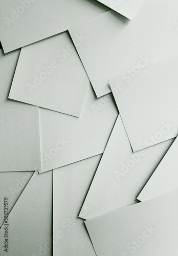 Cuadros en Lienzo papers placed over one another randomly