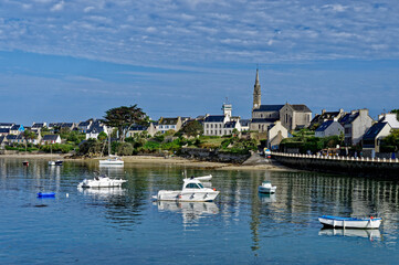 Canvas Print -  île de Batz, Roscoff, Finistère, Bretagne, France