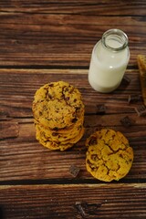 Sticker - Chick pea flour chocolate chip cookies / gluten free besan cookies