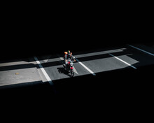 Ciclist In The Dark