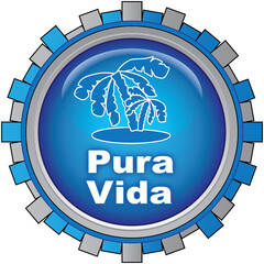 Sticker - pura vida icon