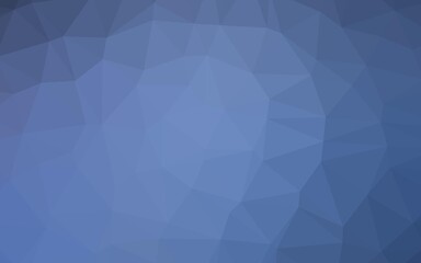 Light BLUE vector polygon abstract layout.