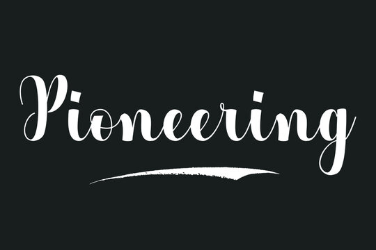  Pioneering Bold Calligraphy White Color Text On Dork Grey Background