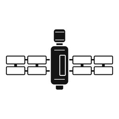 Poster - science satellite icon. simple illustration of science satellite vector icon for web design isolated