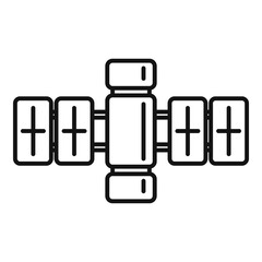 Poster - tower satellite icon. outline tower satellite vector icon for web design isolated on white backgroun
