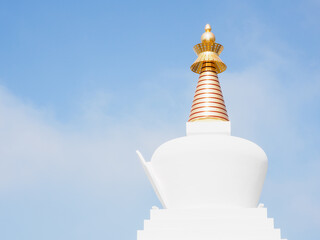 Sticker - Buddhist Stupa in Benalmadena, Malaga, Spain