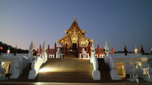 Golden Pavillion At Royal Park Rajapruek Chiangmai