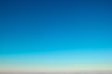 Wall Mural - amazing clear aqua blue colors sunset sky gradient background
