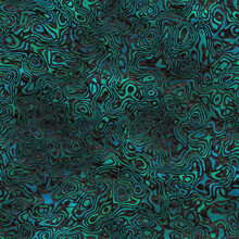 3d Abstract Blue Green Swirl Pattern.