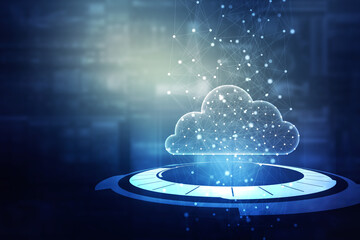 Poster - 2d rendering technology Cloud computing 
