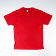 © AndhikaRaya - Blank T Shirt color red template front and back view on white background
