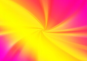 Poster - light pink, yellow vector abstract blurred template.