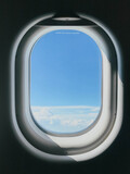 view from airplane window