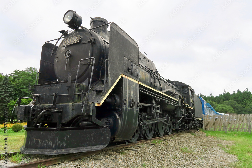 D51形式蒸気機関車（小岩井農場） Stock Photo | Adobe Stock