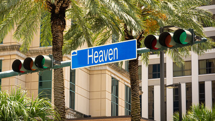 Street Sign to Heaven