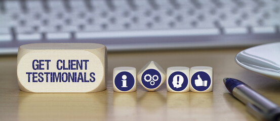 Sticker - Get Client Testimonials 