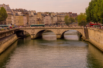 Poster - Pont Neuf and the Seine river, Paris, France