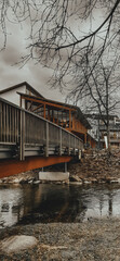 House by the river in bavaria