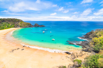 Wall Mural - Sancho Beach -  elected four times the most beautiful beach in the World - Fernando de Noronha Island - Brazil