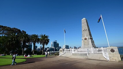 Wall Mural - State War Memorial at Kings Park and Botanic Garden Perth Western Australia. Kings park is the biggest city parks in the world