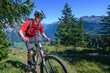 Sportliche Radtour in den Bergen des Montafons