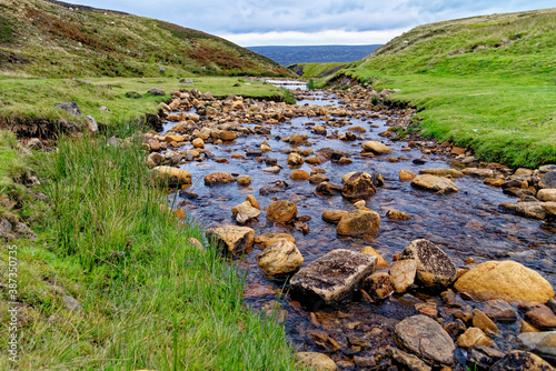 Cuadros en Lienzo The ford over Bleaberry Gill - Northern Yorkshire Dales