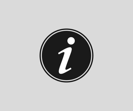 Information, info icon, vector illustration.