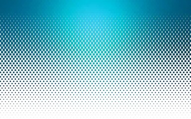 Poster - light blue vector backdrop with rectangles, squares.