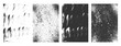 © starlineart - dirty grunge abstract frames textures set background