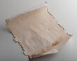 Ancient paper manuscript for writing