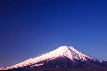 Poster - 夜明けの富士山