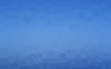 Light BLUE vector low poly layout.