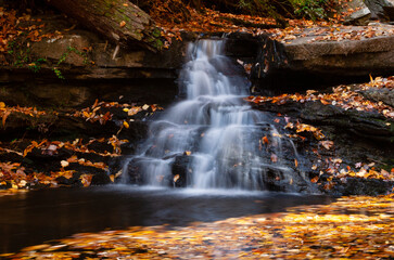 autumn watefall 