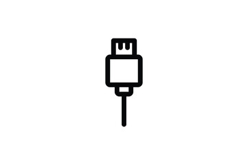 Poster - Computer Outline Icon - Hdmi