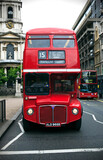 Fototapeta  - red double decker bus