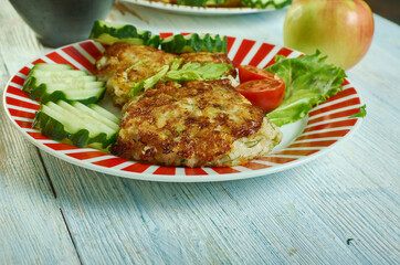 Canvas Print - Zaatar Crusted Gefilte Fish