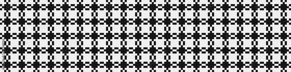 Abstract Cross Pattern Dots Logo generative computational art illustration