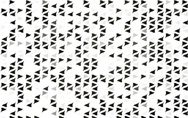 Poster - light black vector pattern in polygonal style.