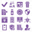 © Nana - 16 pack of insure  filled web icons set
