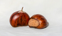 Chestnuts Isolated For Background