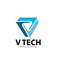 tech logo designs simple modern for technology service