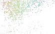 © Dmitry - Light Multicolor, Rainbow vector backdrop with dots.
