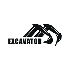 breaker and bucket excavator logo