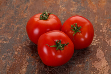 Canvas Print - Ripe juicy tomatoes